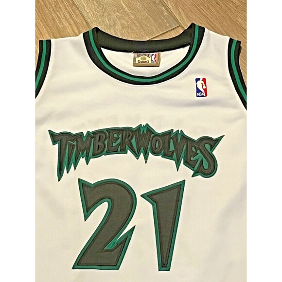 Kevin Garnett Minnesota Timberwolves Vintage Hardwood Classics Jersey Size 2X - Picture 5 of 8